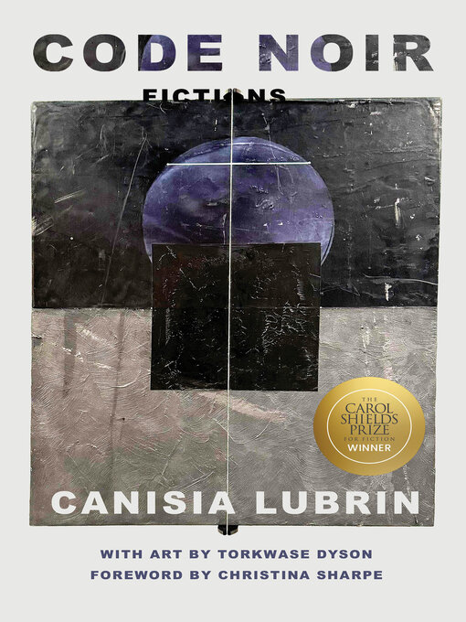 Title details for Code Noir by Canisia Lubrin - Wait list
